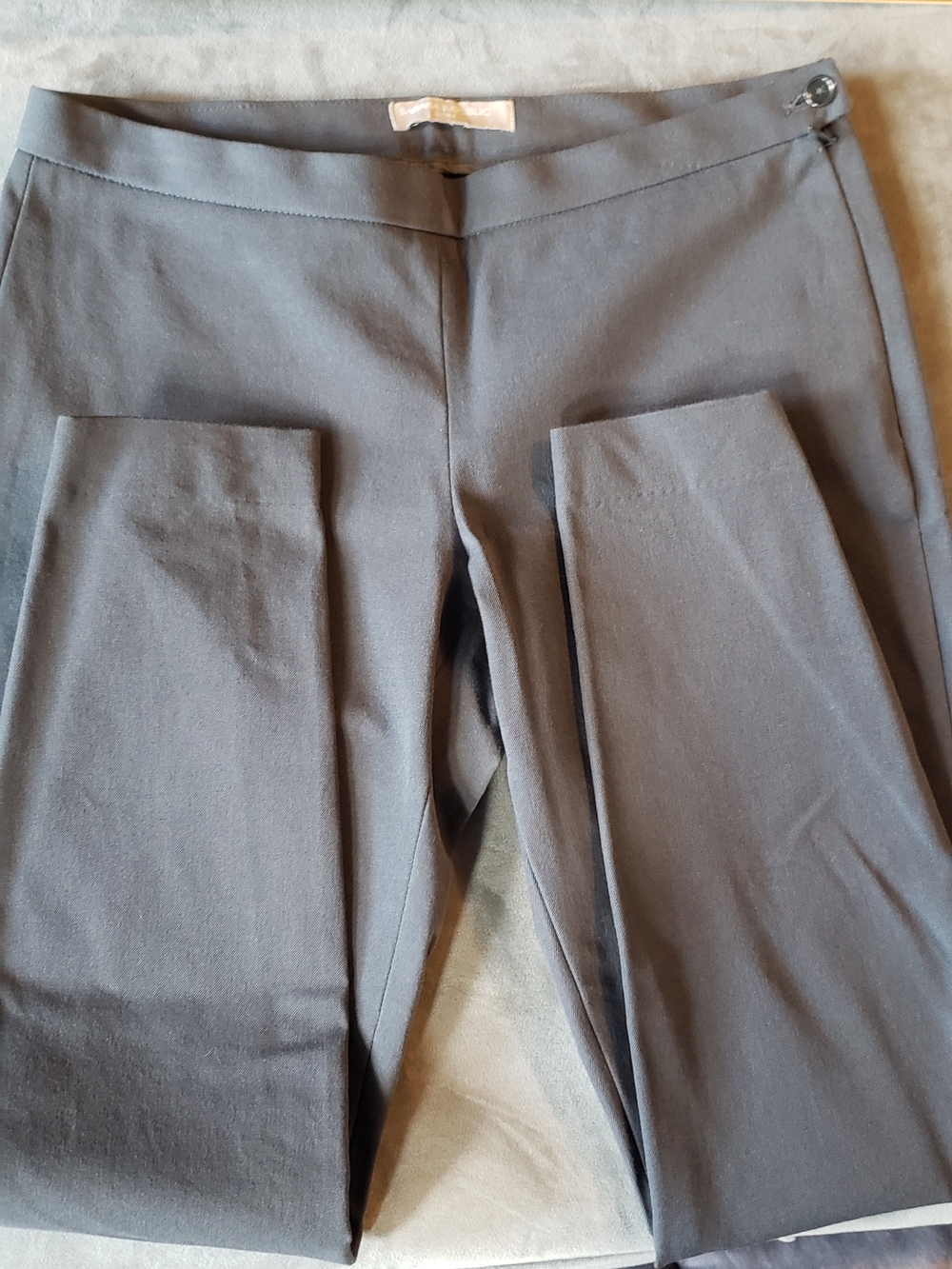 Banana Republic  Womens Casural Charcoal Gray Ankle Pants